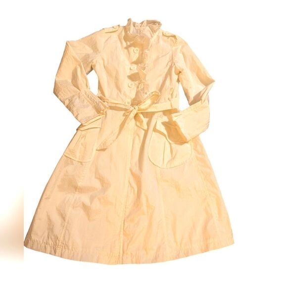 Girls vintage Children's Place white‎ nylon jacket size medium youth - Picture 1 of 10